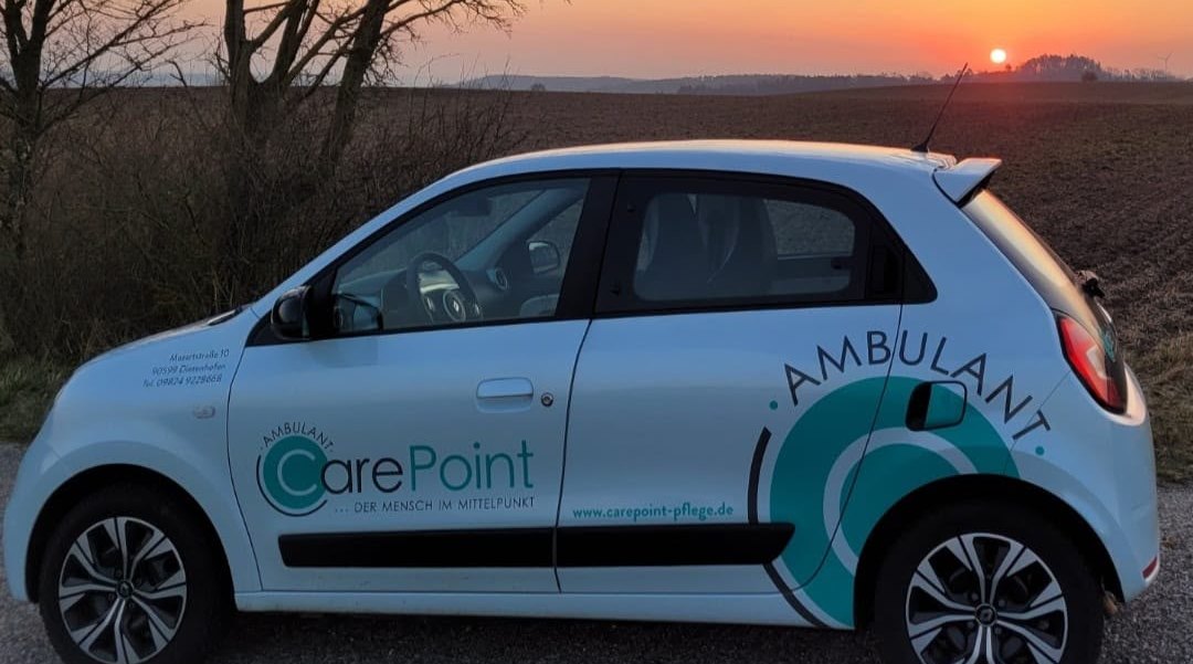 carepoint-fahrzeug Fahrzeug des ambulanten Pflegedienstes CarePoint aus Heilsbronn
